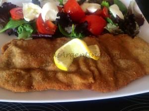 Milanesa de ternera argentina