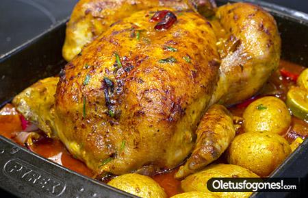 Pollo asado al Piri Piri