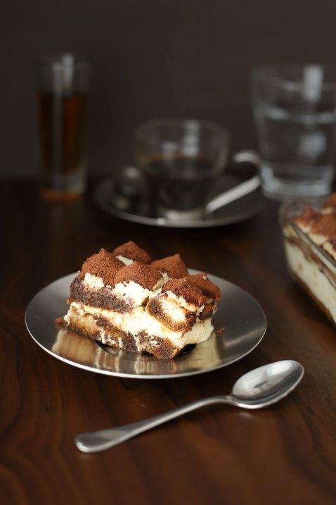 Tiramisú con moscatel