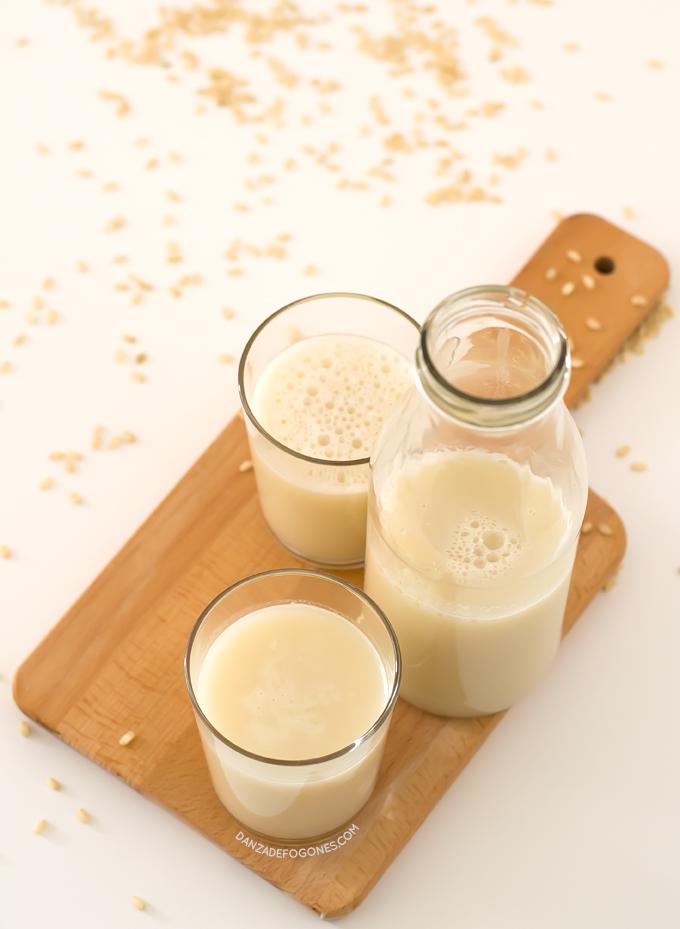 Leche de arroz | danzadefogones.com #danzadefogones