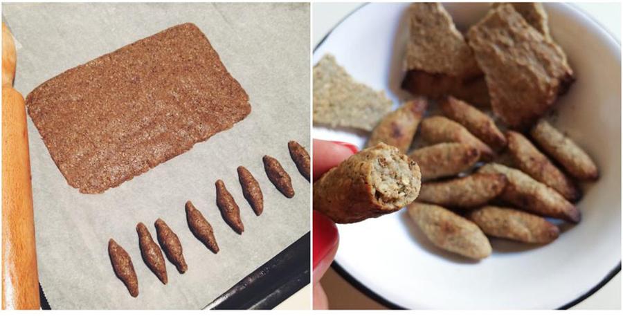 Picatostes y crackers sin gluten