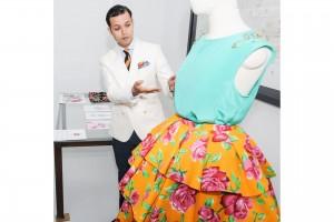 Vestidos estampados años 50