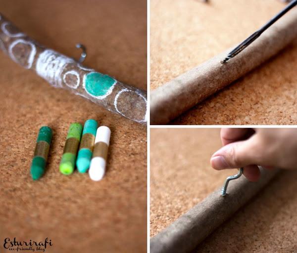 Paso a paso un perchero de madera reciclada DIY