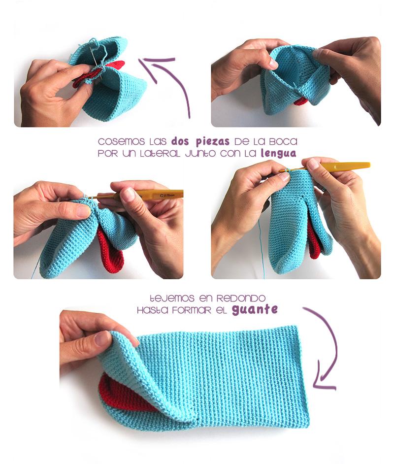 marioneta amigurumi DIY 3 Marioneta amigurumi Crochet DIY