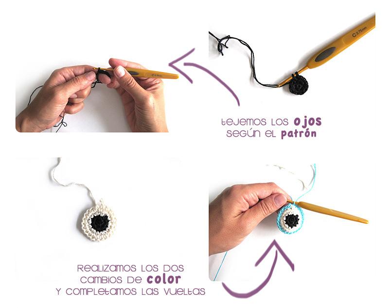 marioneta amigurumi DIY 7 Marioneta amigurumi Crochet DIY