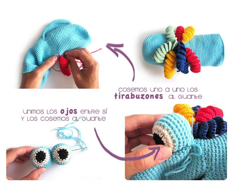 marioneta amigurumi DIY 6 Marioneta amigurumi Crochet DIY