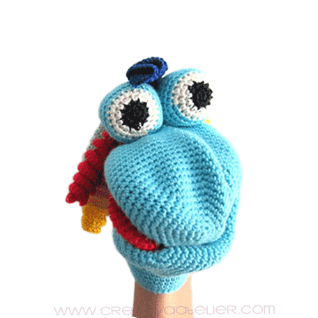 marioneta amigurumi animada Marioneta amigurumi Crochet DIY