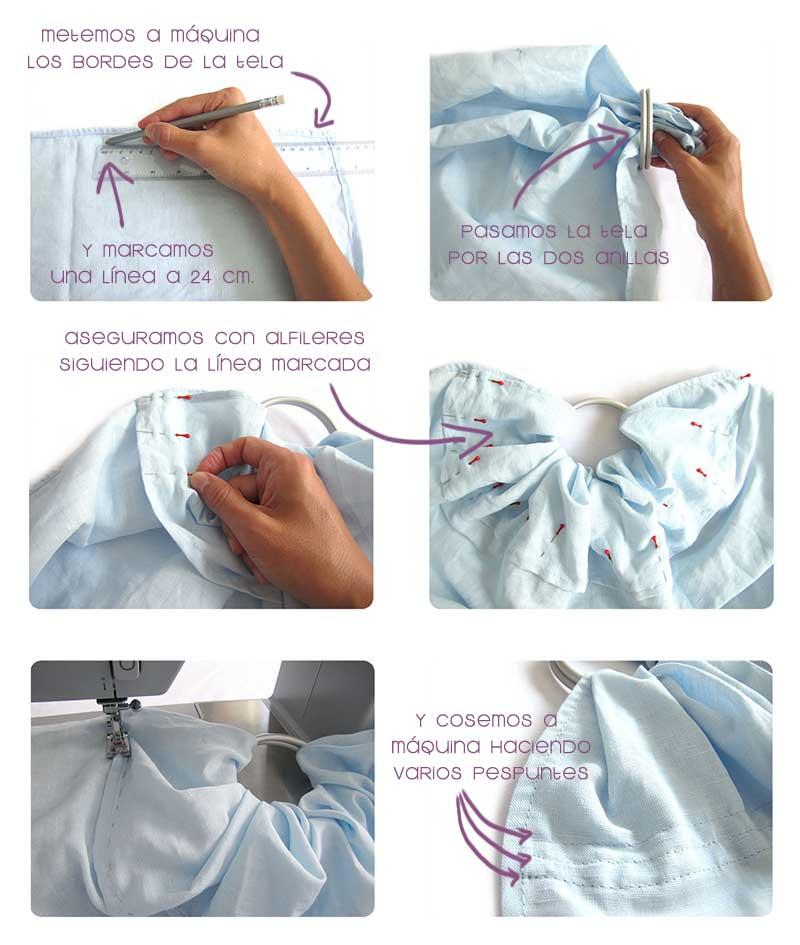como hacer una bandolera DIY 3 Cómo hacer un a bandolera portabebés DIY 