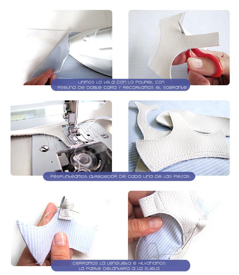 sandalia bebe blanca DIY 1 Cómo hacer unas sandalias de bebé Modelo Blanco