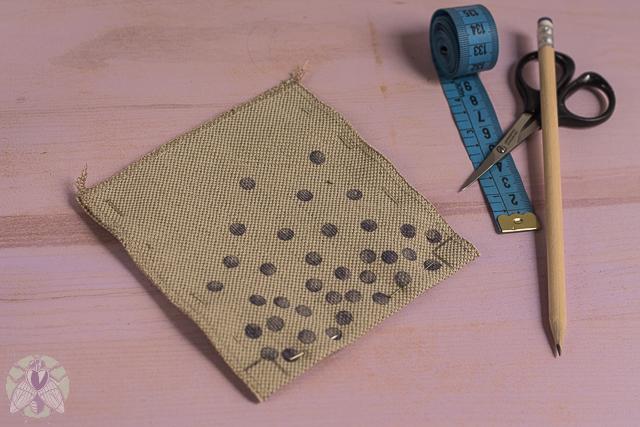 marcar esquinas base cartera de tela missoluciones-pángala