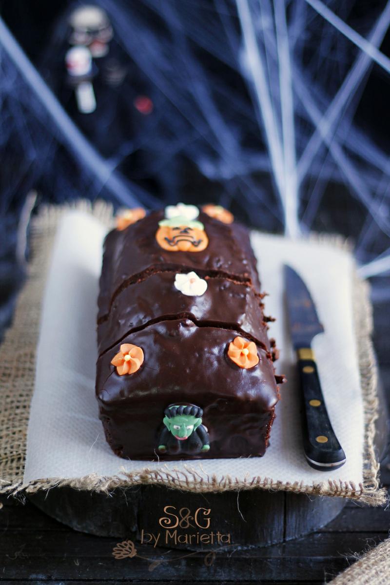 Pound Cake Chocolate Halloween