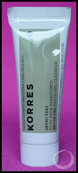Gel limpiador té blanco Korres