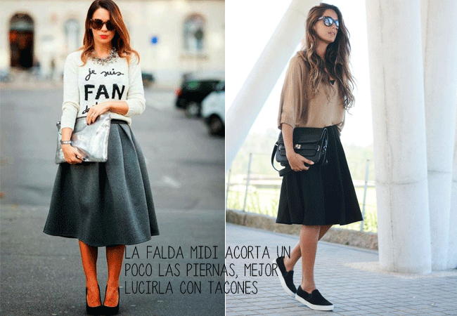 faldas midi 2 Manual de estilo: Cómo lucir una falda midi