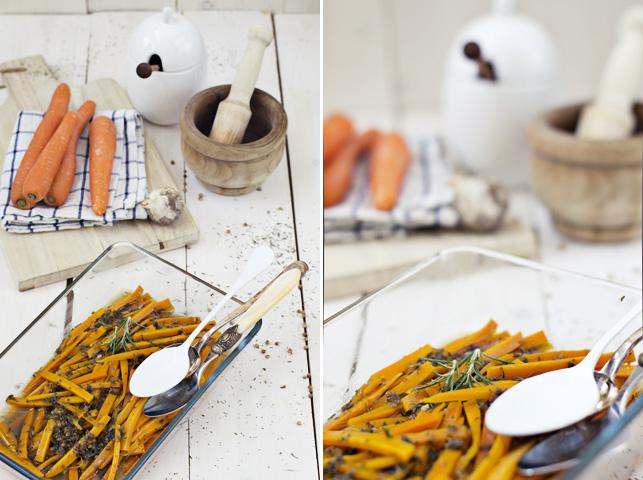 Zanahorias a la griega