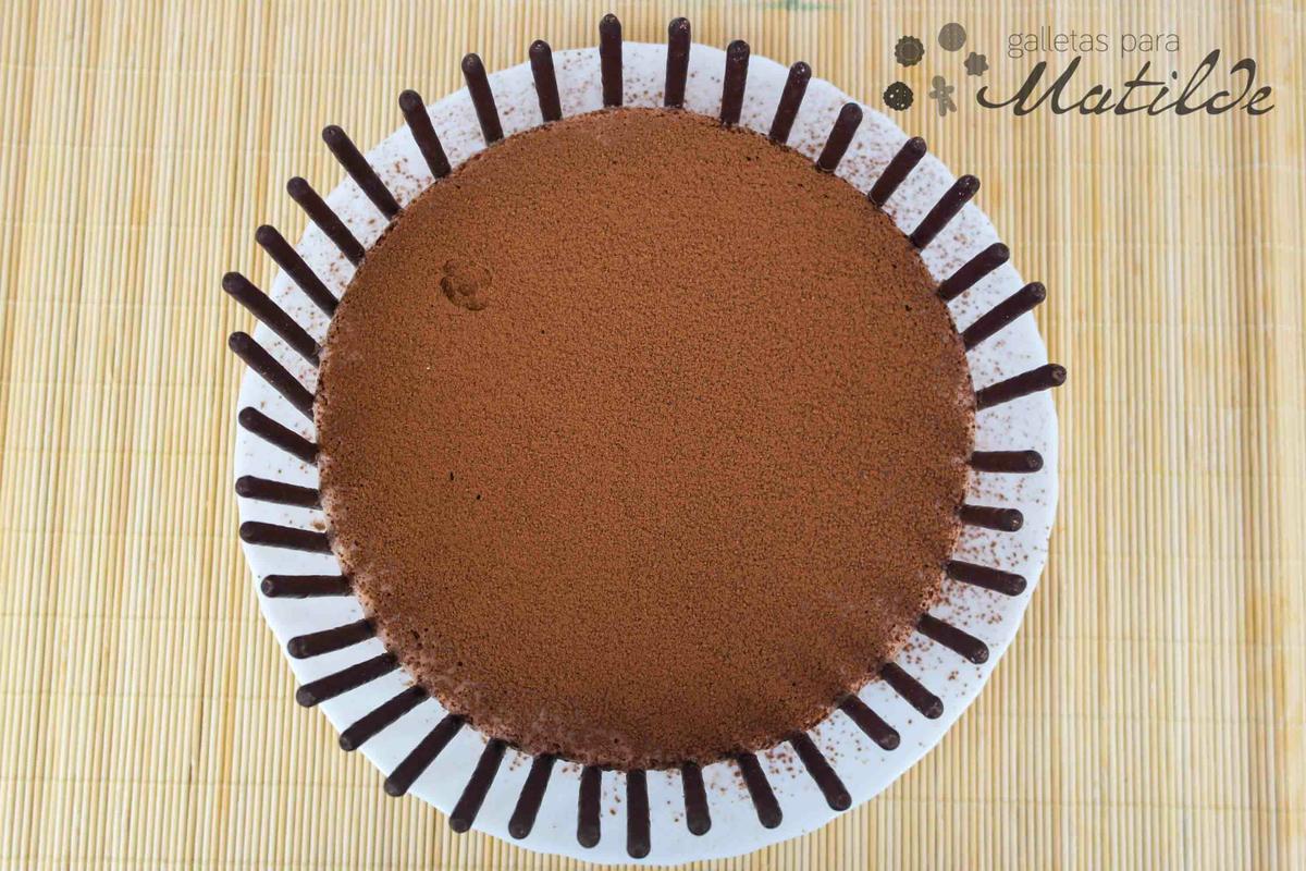 Brownie con Oreo y mousse de Nutella