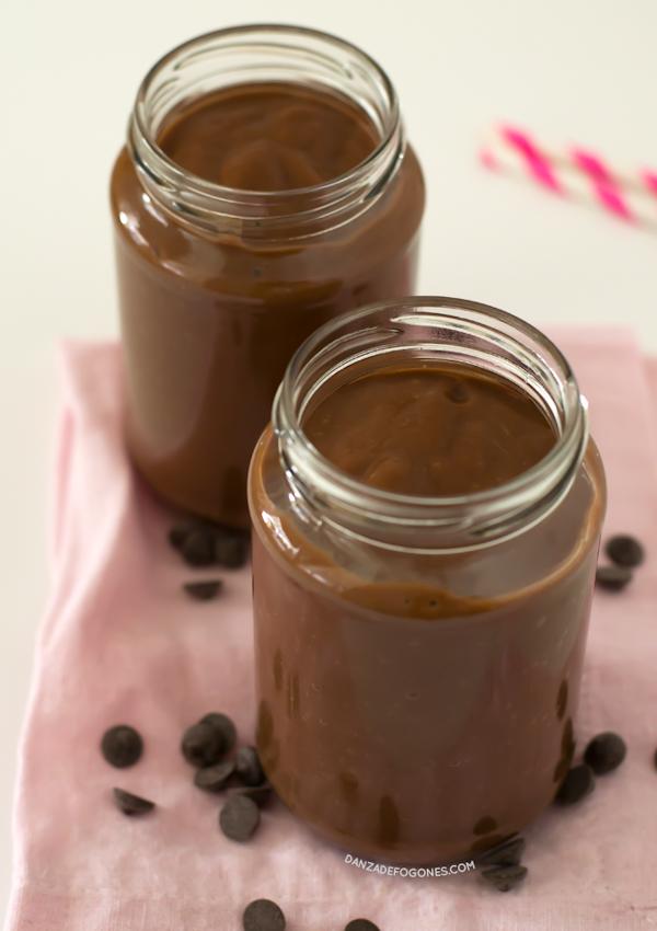 Batido de chocolate | danzadefogones.com #danzadefogones