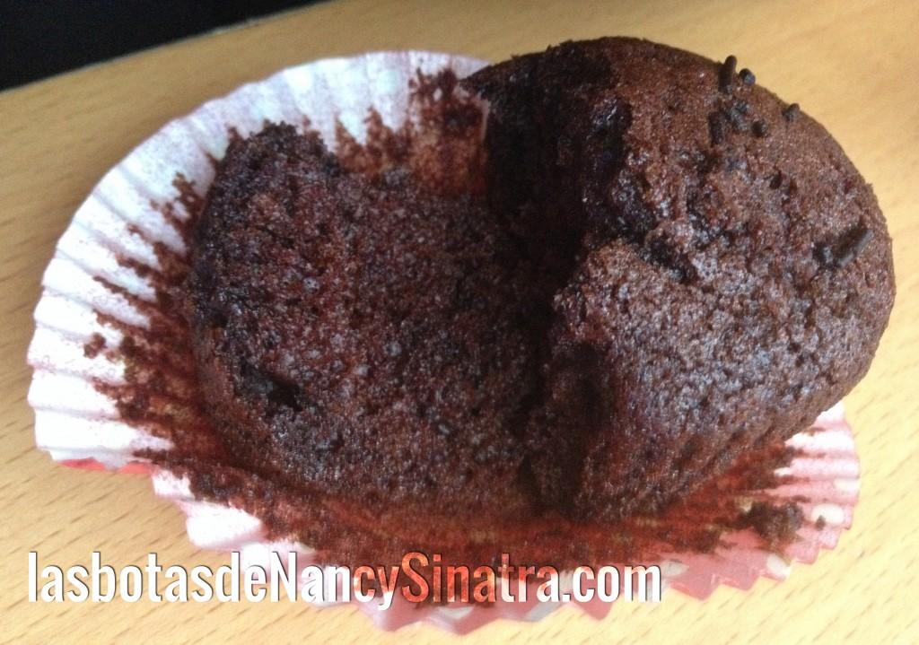 Magdalenas de chocolate