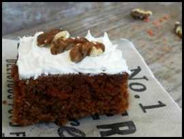 Pastel de zanahoria miniatura Salpicón de Res