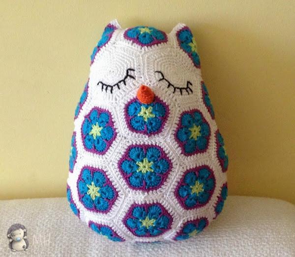 búho african flower