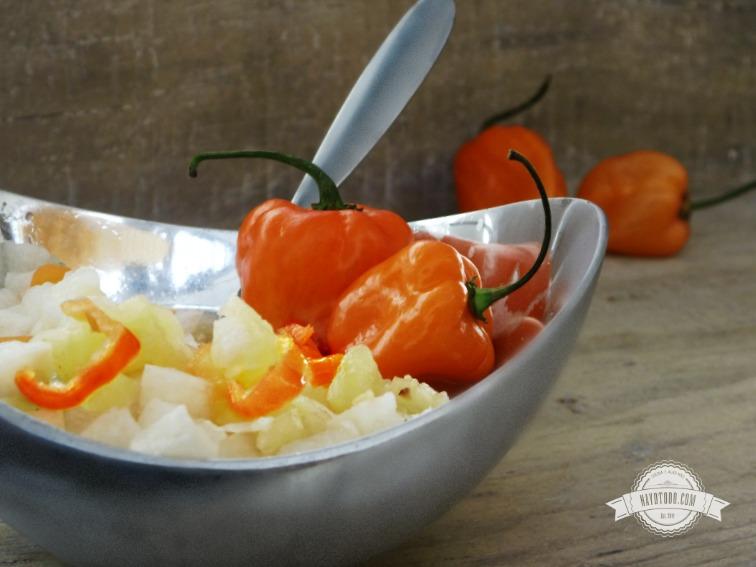 salsa de chile habanero