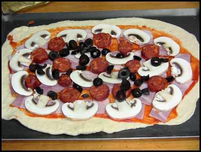 Pizza riojana 2 Pizza Riojana, receta casera