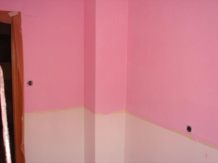 Pintado de pared con color