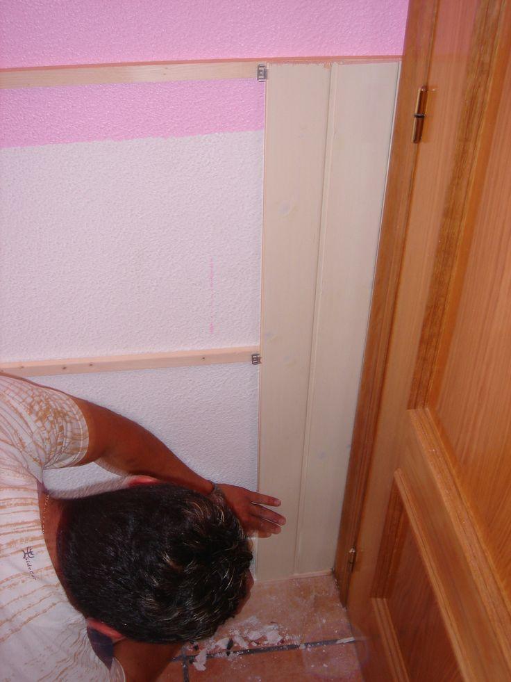 Colocación del friso