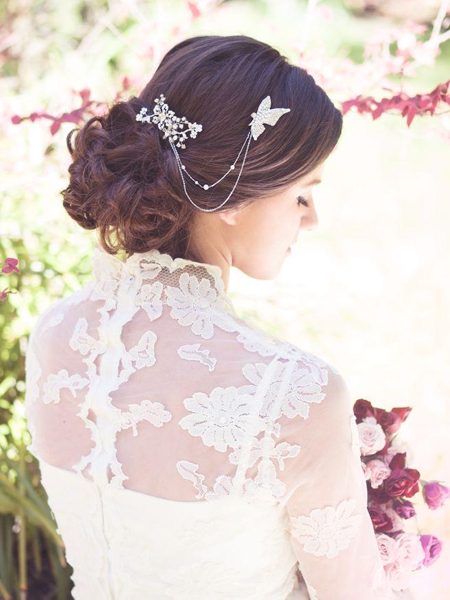 Cadena de Etsy.com con adornos en pedrería