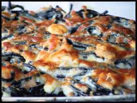 Espaguetis con langostinos miniatura Relleno para empanadas