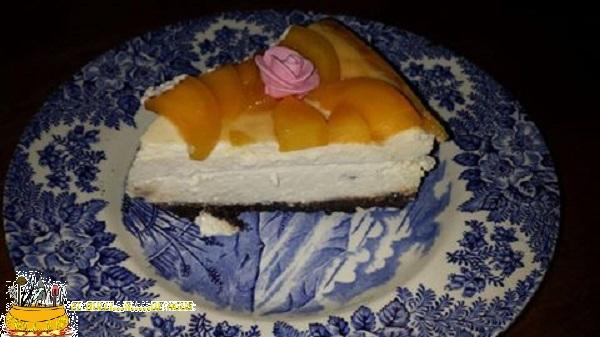 Tarta de queso con melocotón (2)