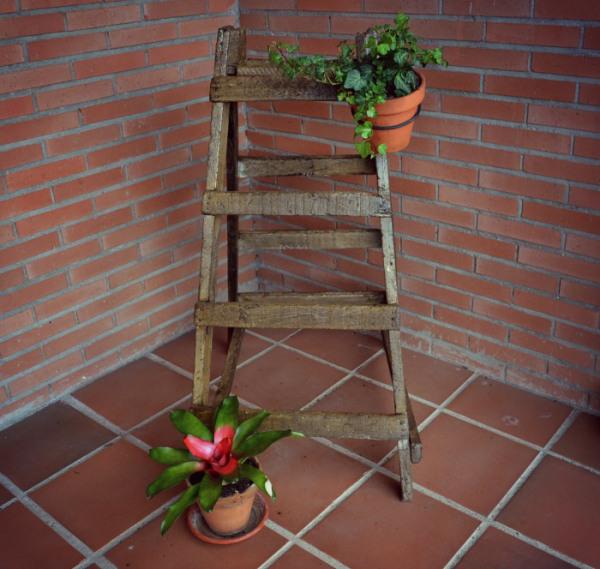 diy jardineras con palets