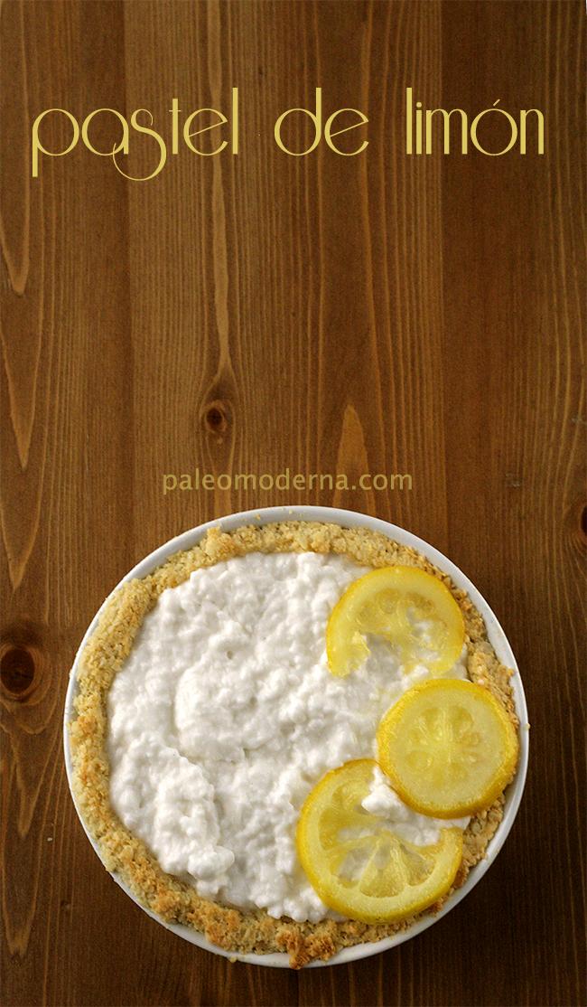 pastel de coco y limón