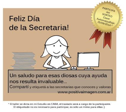 Día de la secretaria - SORTEO