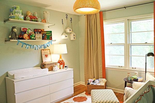 Modern-nursery-with-contemporary-style