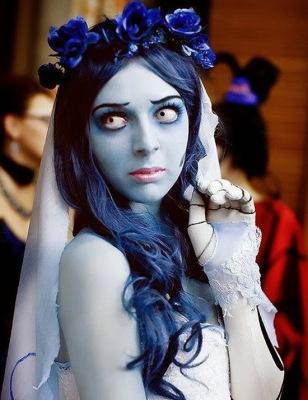 Peinado novia cadaver Halloween