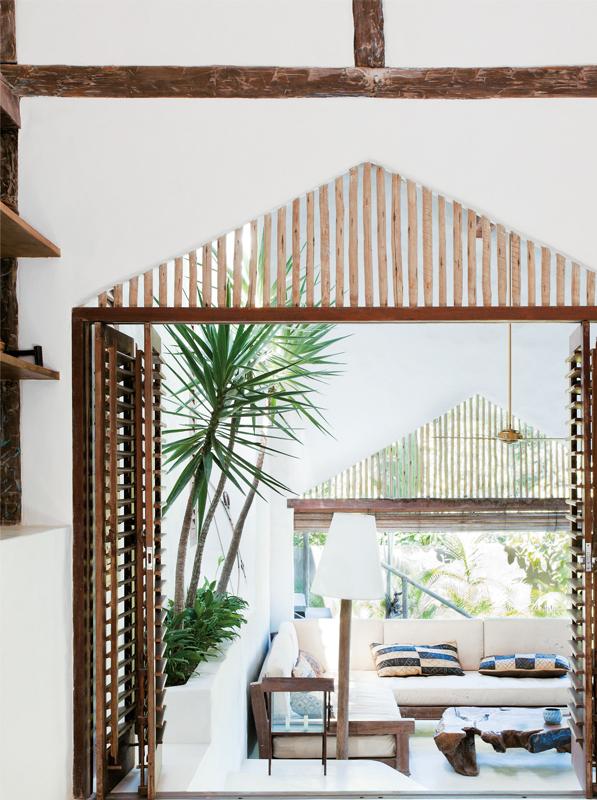 decoración madera blanco