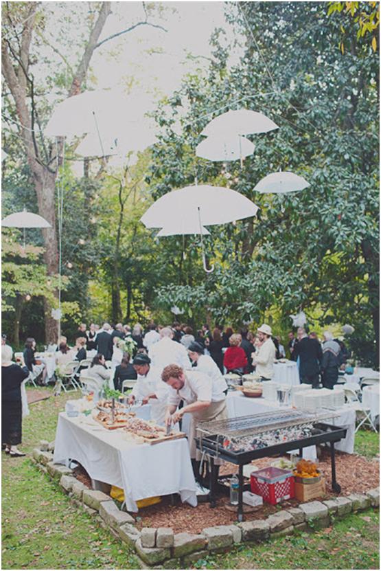 decoración zona del apertivo