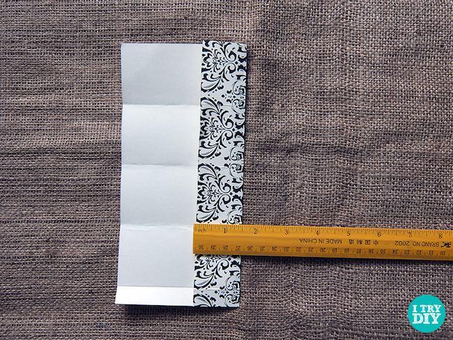 cajita cartón paso 2