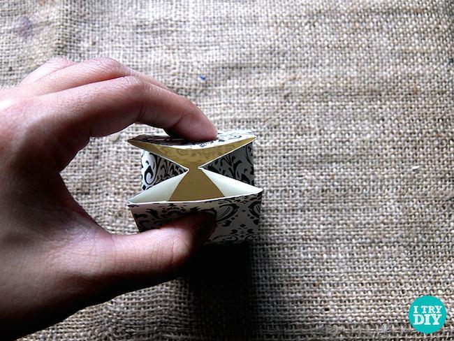 cajita cartón paso 4