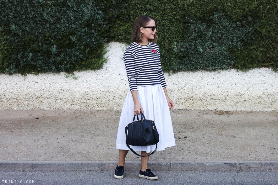 Trini blog | Comme des Garçons Play striped shirt