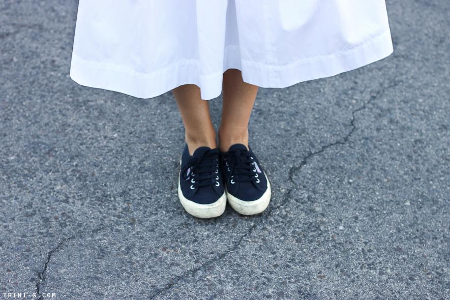 Trini blog | Superga navy sneakers