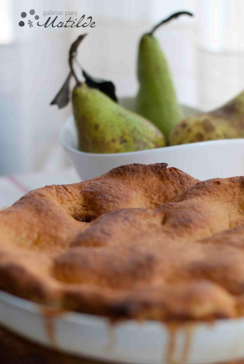 Tarta Tatín de pera