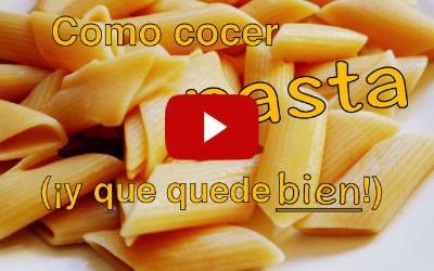 Cómo cocer pasta (¡y que quede bien!) + Fideos con manteca