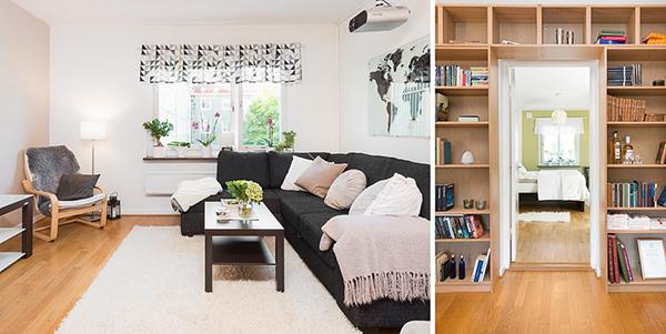 Un apartamento al estilo Ikea