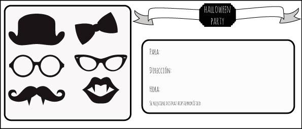 halloween hipster Fiesta de Halloween perfecta: 1. Las invitaciones