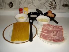 Espaguetis a la carbonara