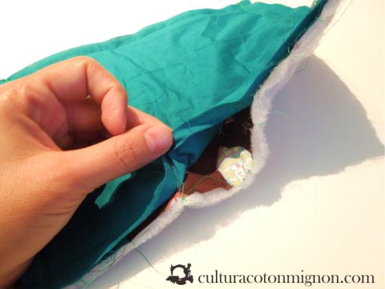 dar la vuelta a la funda