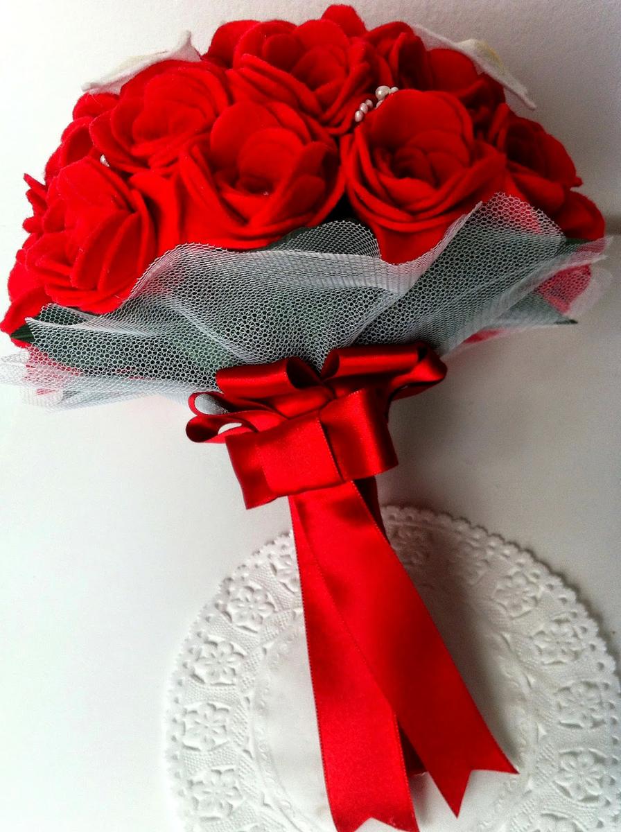 ramo fieltro novia
