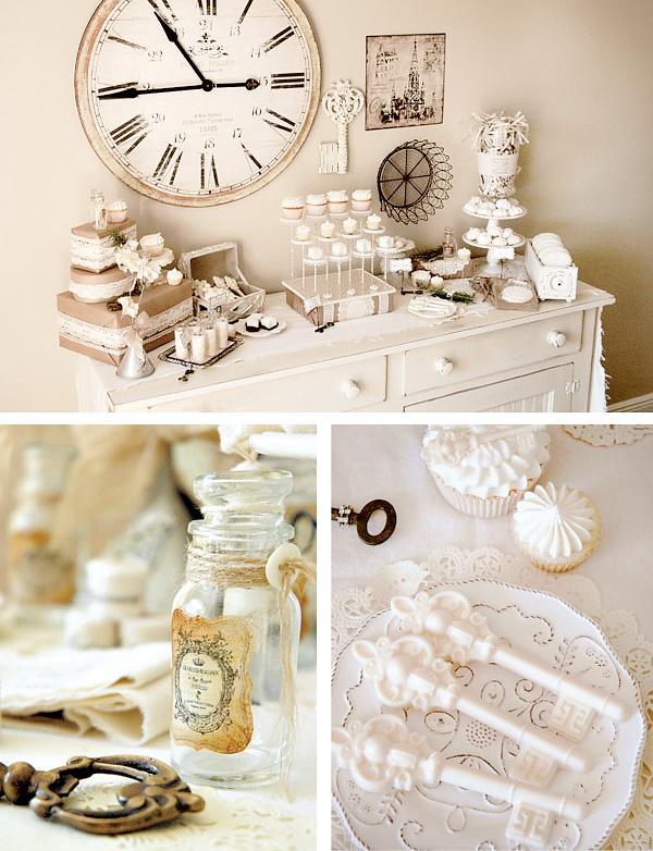 Chic Candy Bar - Comunión al hermoso Estilo Shabby