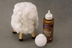 manualidades con algodon para niños